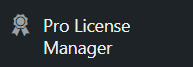 pro license manager